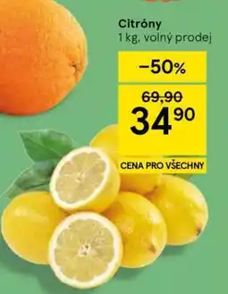Tesco Citrony nabídka