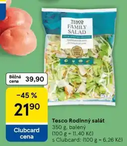 Tesco Tesco Rodinný salát nabídka