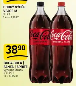 Flop Coca Cola | Fanta | Sprite nabídka