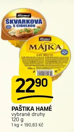 Flop Paštika Hamé nabídka