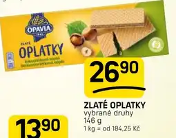 Flop Opavia zlaté oplatky nabídka
