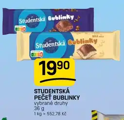 Flop Studentská pečeť bublinky nabídka