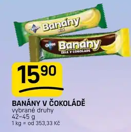 Flop Orion banány v čokoládě nabídka
