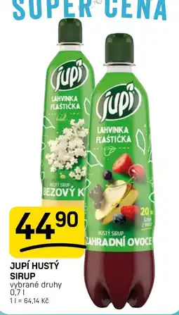 Flop Jupí hustý sirup nabídka