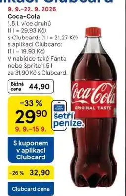 Tesco COCA-COLA nabídka