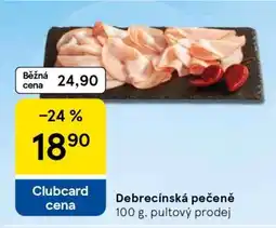 Tesco Debrecínská pečeně nabídka