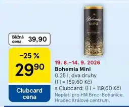 Tesco Bohemia MINI nabídka