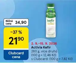 Tesco Activia Kefir nabídka