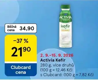 Tesco Activia Kefir nabídka