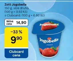 Tesco ZOTT JOGOBELLA nabídka