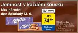 Tesco Milka Čokoláda nabídka