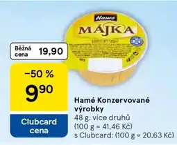 Tesco Hamé Konzervované výrobky nabídka
