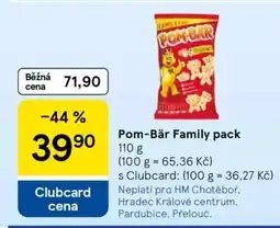 Tesco POM-BÄR FAMILY PACK nabídka