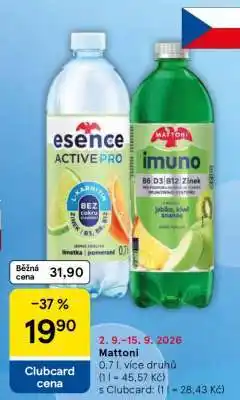 Tesco Mattoni nabídka