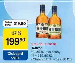 Tesco Heffron nabídka