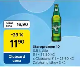 Tesco Staropramen 10 nabídka