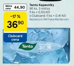 Tesco Tento kapesníky nabídka