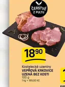 Flop VEPŘOVÁ KRKOVICE UZENÁ BEZ KOSTI nabídka
