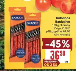 Billa Kabanos Exclusive nabídka