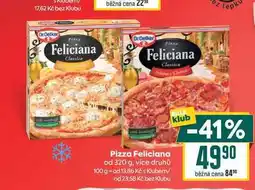 Billa Pizza Feliciana od nabídka