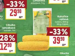 Billa Kukuřice vařená baleni nabídka