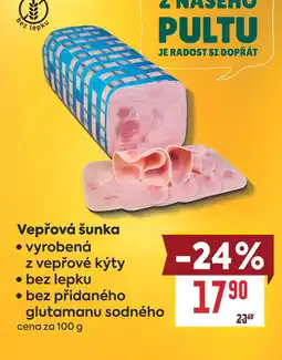 Billa Vepřová šunka nabídka