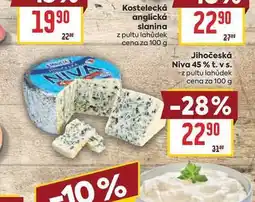 Billa Jihočeská Niva 45% t. v s. z pultu lahůdek cena za nabídka