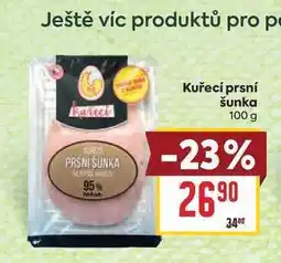 Billa Kuřecí prsní šunka nabídka