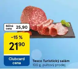 Tesco Tesco Turistický salám nabídka