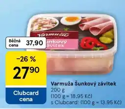 Tesco VARMUŽA Šunkový závitek nabídka