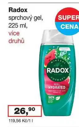 Ráj drogerie Radox nabídka