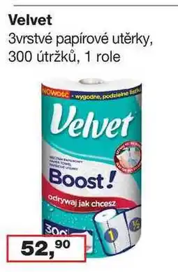 Ráj drogerie Velvet 1 role nabídka