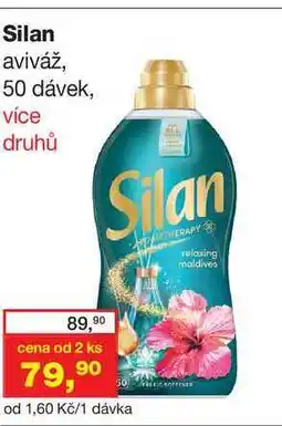 Ráj drogerie Silan 50 dávek nabídka