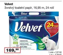 Ráj drogerie Velvet 24 rolí nabídka