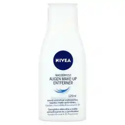 Ráj drogerie Nivea Odličovač make-upu a očí 125ml, vybrané druhy nabídka