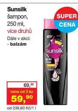 Ráj drogerie Sunsilk nabídka