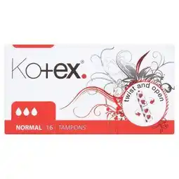 Ráj drogerie Kotex Normal tampóny 16 ks nabídka