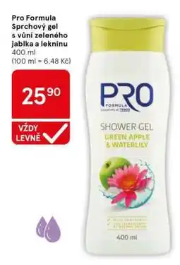 Tesco Pro Formula Sprchový gel s vůní zeleného jablka a leknínu nabídka