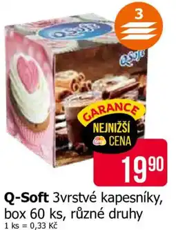 Teta Q-Soft 3vrstvé kapesníky nabídka
