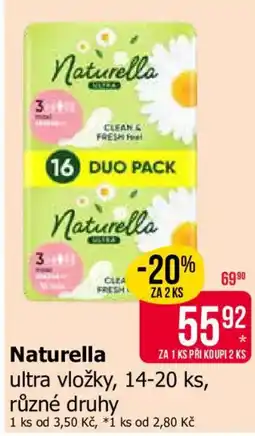 Teta Naturella ultra vložky nabídka