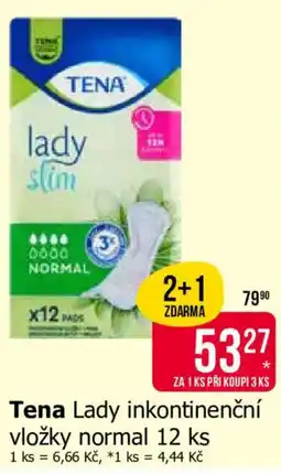 Teta Tena Lady inkontinenční vložky normal nabídka