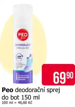 Teta Peo deodorační sprej do bot nabídka