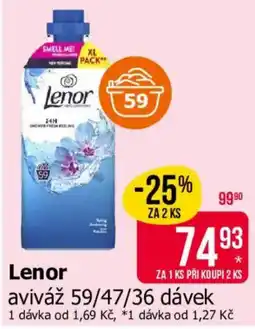 Teta Lenor aviváž 59/47/36 dávek nabídka