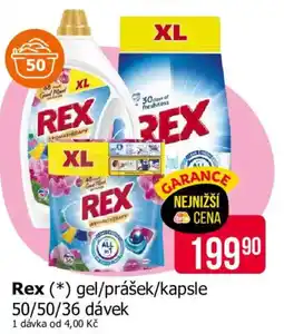 Teta Rex gel/prášek/kapsle nabídka