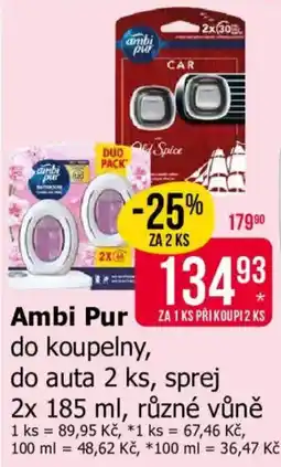 Teta Ambi Pur do koupelny, do auta nabídka