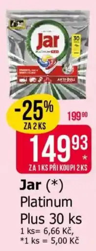 Teta Jar Platinum Plus 30 ks nabídka