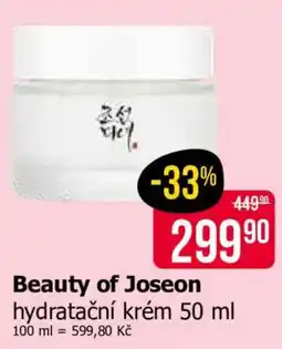 Teta Beauty of Joseon hydratační krém nabídka