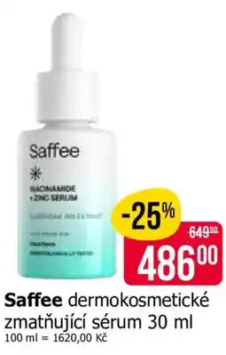 Teta Saffee dermokosmetické zmatňující sérum nabídka