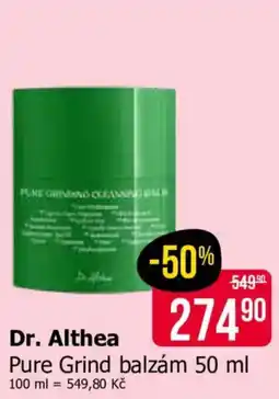 Teta Dr. Althea Pure Grind balzám nabídka