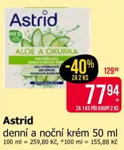 Teta Astrid denní a noční krém nabídka